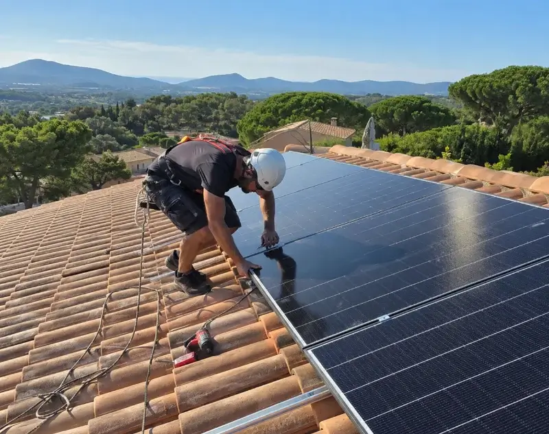 Installateur panneaux solaires Saint-Quentin-de-Baron — pose photovoltaïque sur toiture